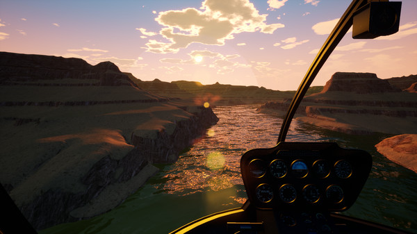 Screenshot z Naturallandscape - Grand Canyon (自然景观系列-美国大峡谷)