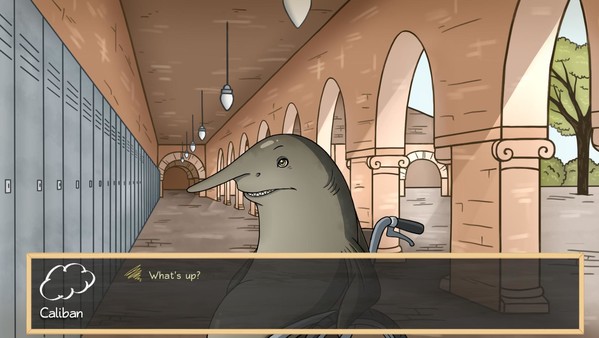 Screenshot z Paper Shakespeare, Outfit Pack: Shark Week