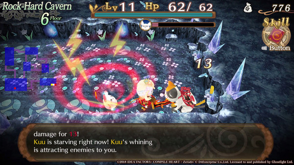 Screenshot z Sorcery Saga: Curse of the Great Curry God