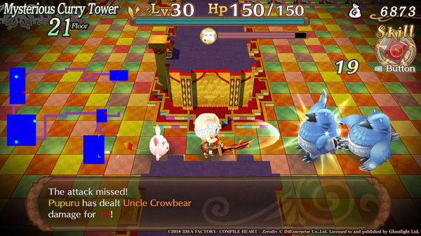 Screenshot z Sorcery Saga: Curse of the Great Curry God