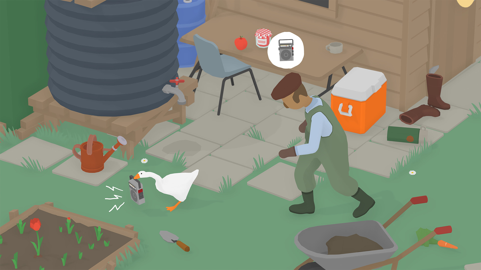 Untitled Goose Game - Imagem de Fundo do Jogo