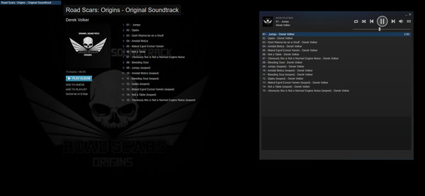 Screenshot z Road Scars: Origins - Original Soundtrack Screenshot z Road Scars: Origins - Original Soundtrack