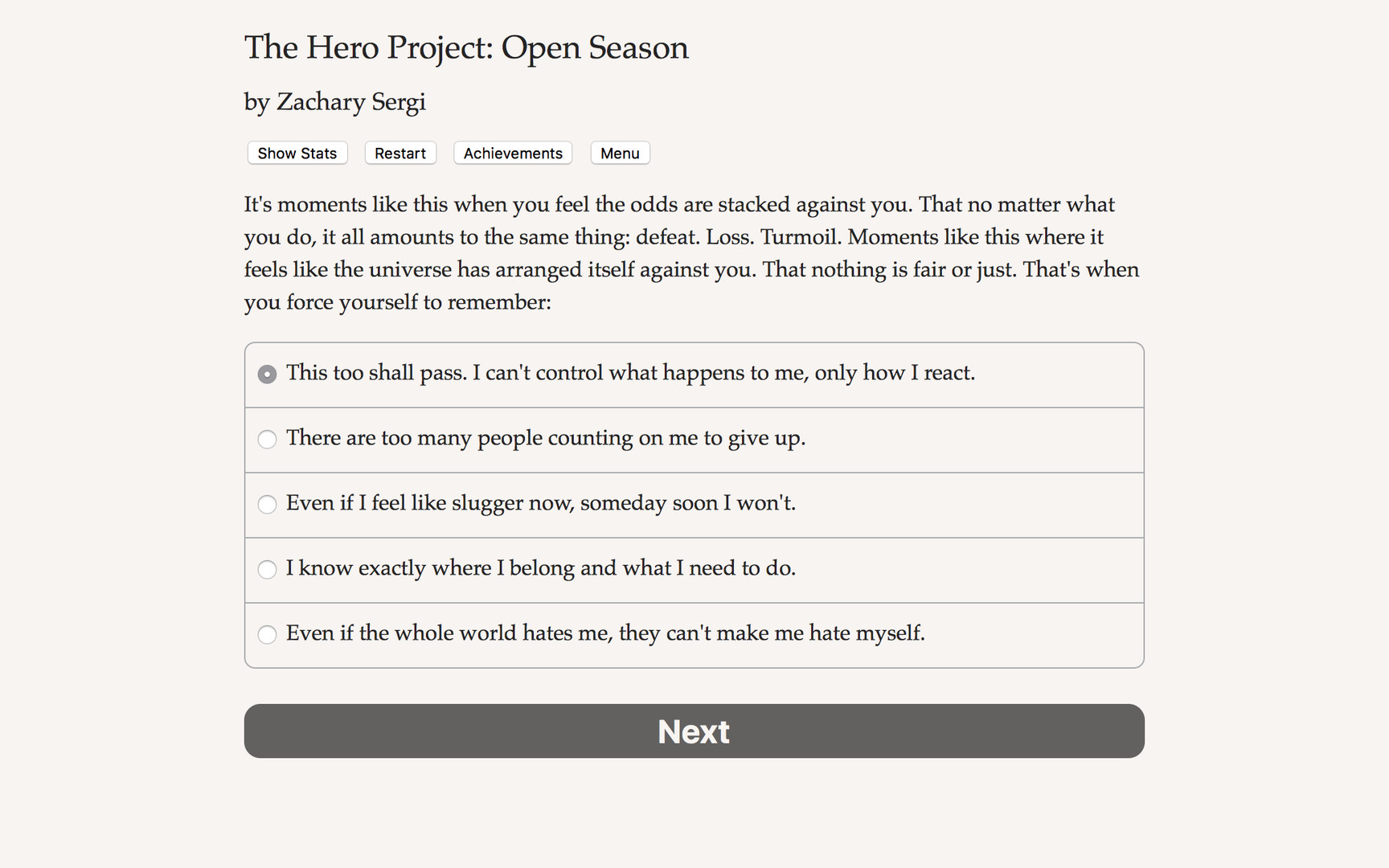The Hero Project: Open Season screenshot #4