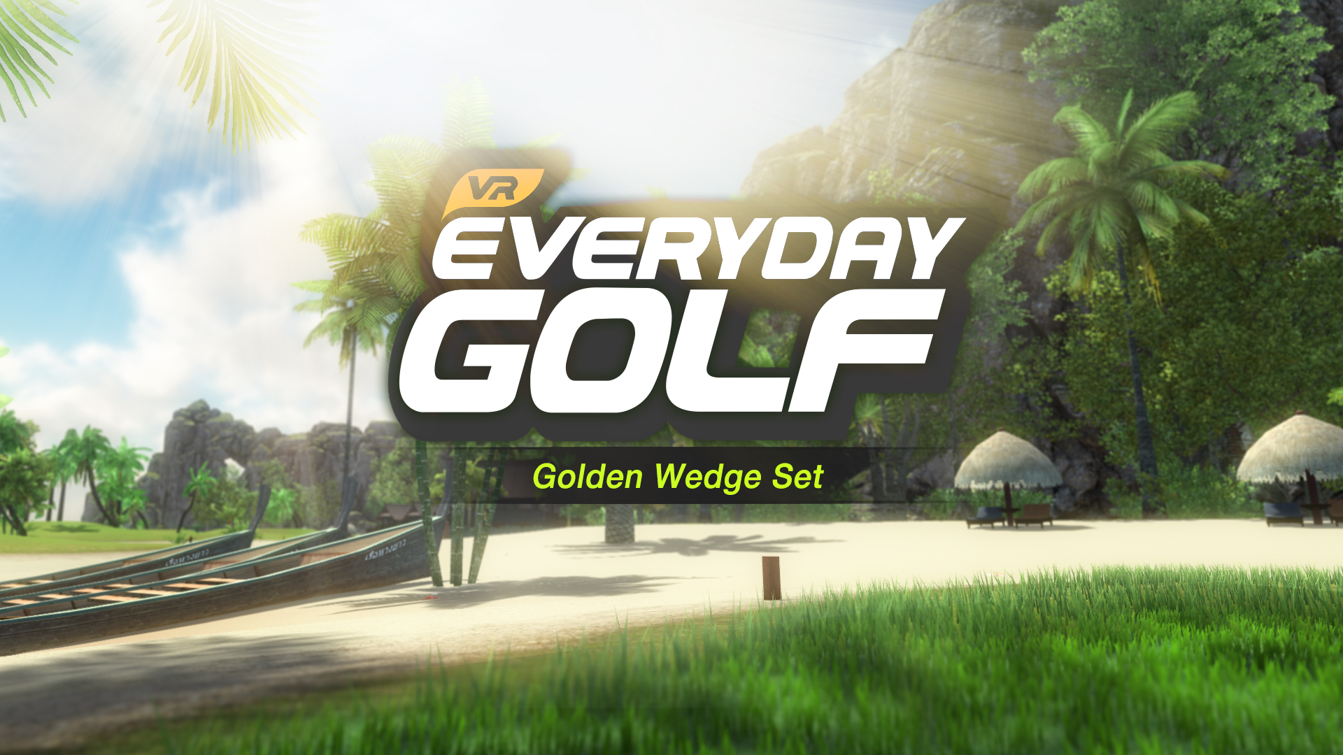 Everyday Golf VR - Golden Wedge Set Featured Screenshot #1