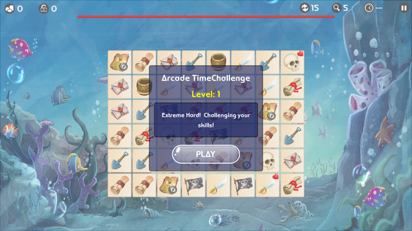 Screenshot z Match Connect Challenge