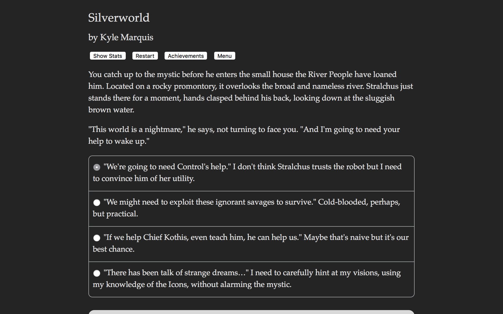 Silverworld screenshot #2
