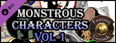 Fantasy Grounds - Monstrous Characters Vol 1 (Token Pack) Small Capsule Image