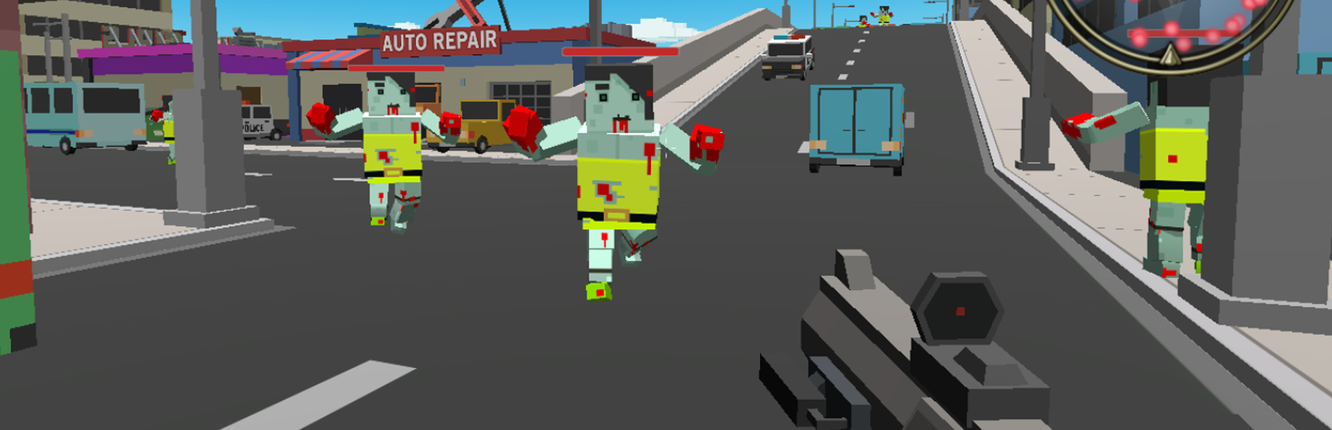 Square Head Zombies 2 - FPS Game
