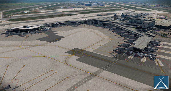 KHAiHOM.com - X-Plane 11 - Add-on: Globall Art - CYUL - Montreal International Airport