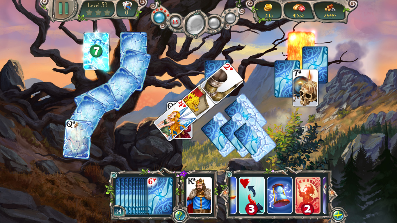 Avalon Legends Solitaire 3 screenshot screenshot 7