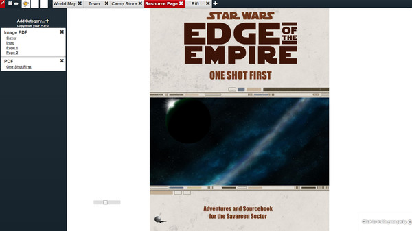 GM Forge - Virtual Tabletop.