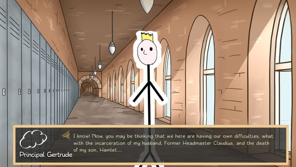 Screenshot z Paper Shakespeare, Outfit Pack: Steam Greenlight