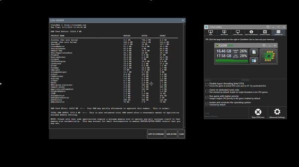 KHAiHOM.com - CPUCores :: ClearMem Lite