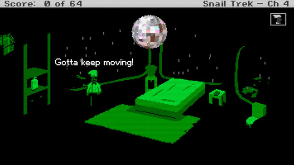 Screenshot z Snail Trek 4 - Disco Donation DLC