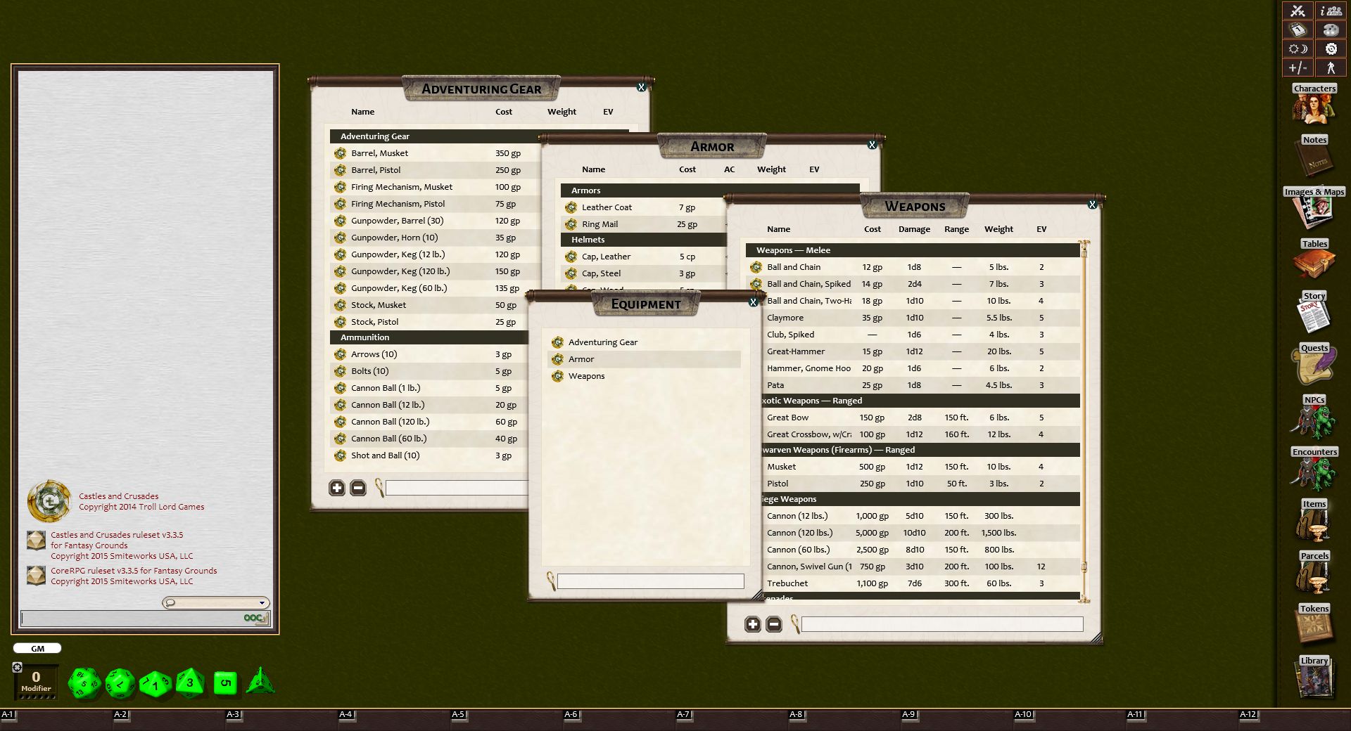 Fantasy Grounds - Players Guide to Aihrde (Castles & Crusades) Featured Screenshot #1