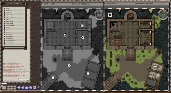 Fantasy Grounds - Magicians Tower (Map Pack)
