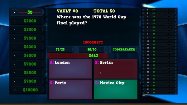 Screenshot z Trivia Vault: Soccer Trivia
