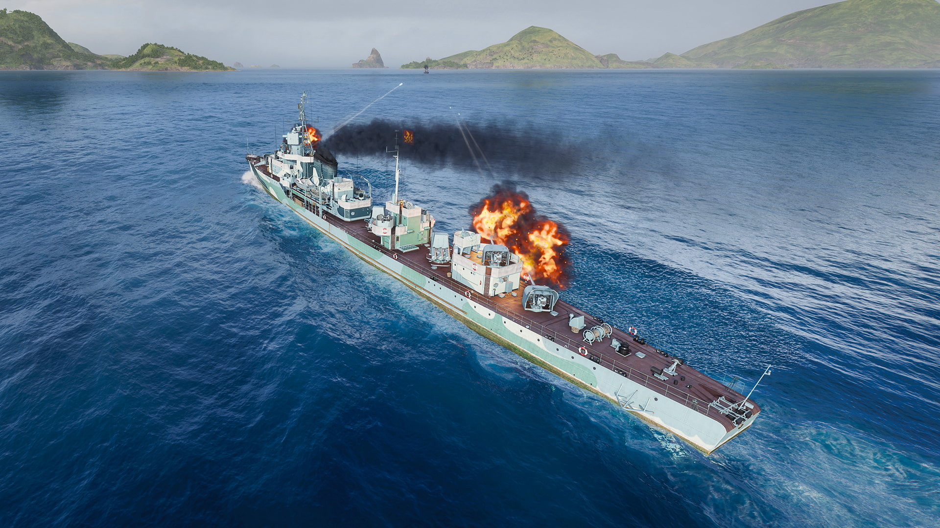 #4. World of Warships — Anshan Pack (Steam) di: Wargaming Group Limited
