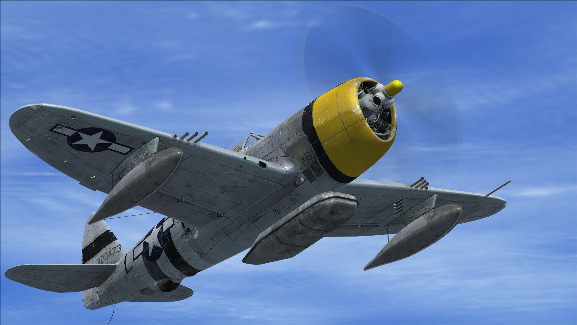 FSX Steam Edition: Republic P-47D Thunderbolt Add-On Featured Screenshot #1