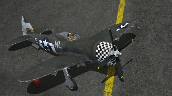 FSX Steam Edition: Republic P-47D Thunderbolt Add-On