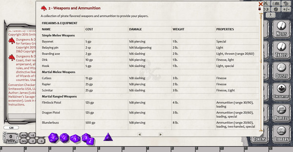 Fantasy Grounds - Pirate Adventurers (5E)