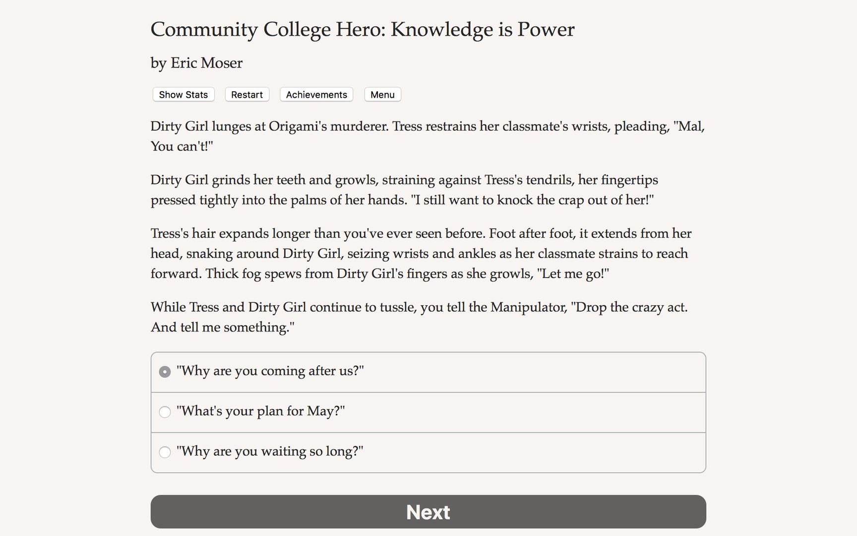 Community College Hero: Knowledge is Power screenshot #4