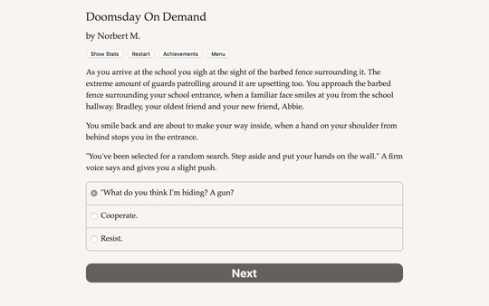 Doomsday on Demand.
