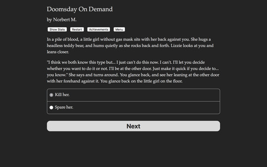 Doomsday on Demand.
