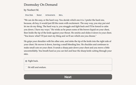 Doomsday on Demand.