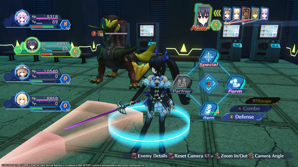 Megadimension Neptunia VIIR - 4 Goddesses Online Adventurer Class Weapon Set