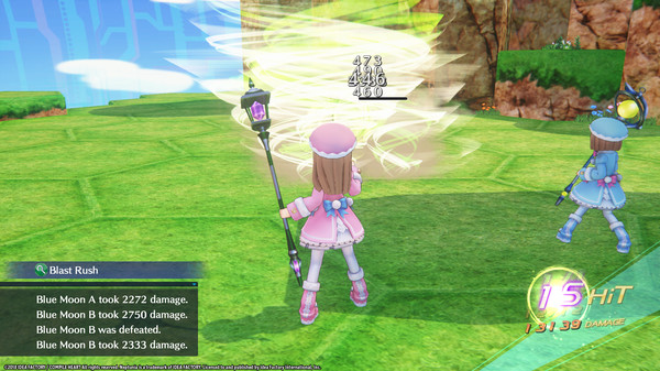 Screenshot z Megadimension Neptunia VIIR - 4 Goddesses Online Magician Weapon Set