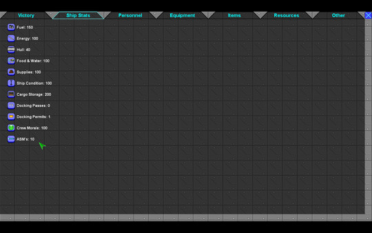 Screenshot z Avalon: The Journey Begins - Ship Upgrades
