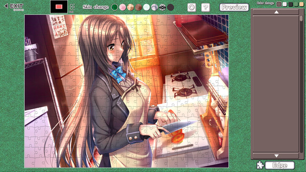Screenshot z Moe Jigsaw - Amakano Pack