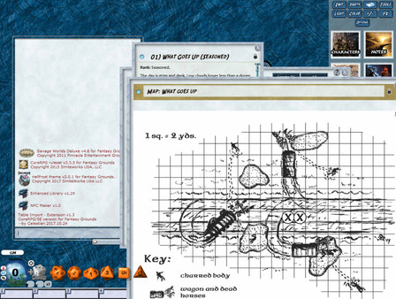 Fantasy Grounds - Hellfrost Encounters Book 1 (Savage Worlds)