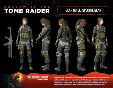 Shadow of the Tomb Raider - Spectre Gear