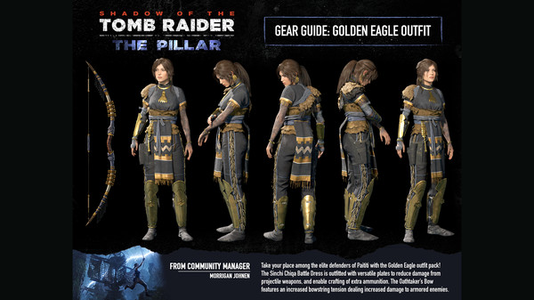 Shadow of the Tomb Raider - Golden Eagle Gear