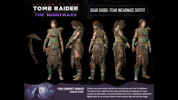 Shadow of the Tomb Raider - Fear Incarnate Gear