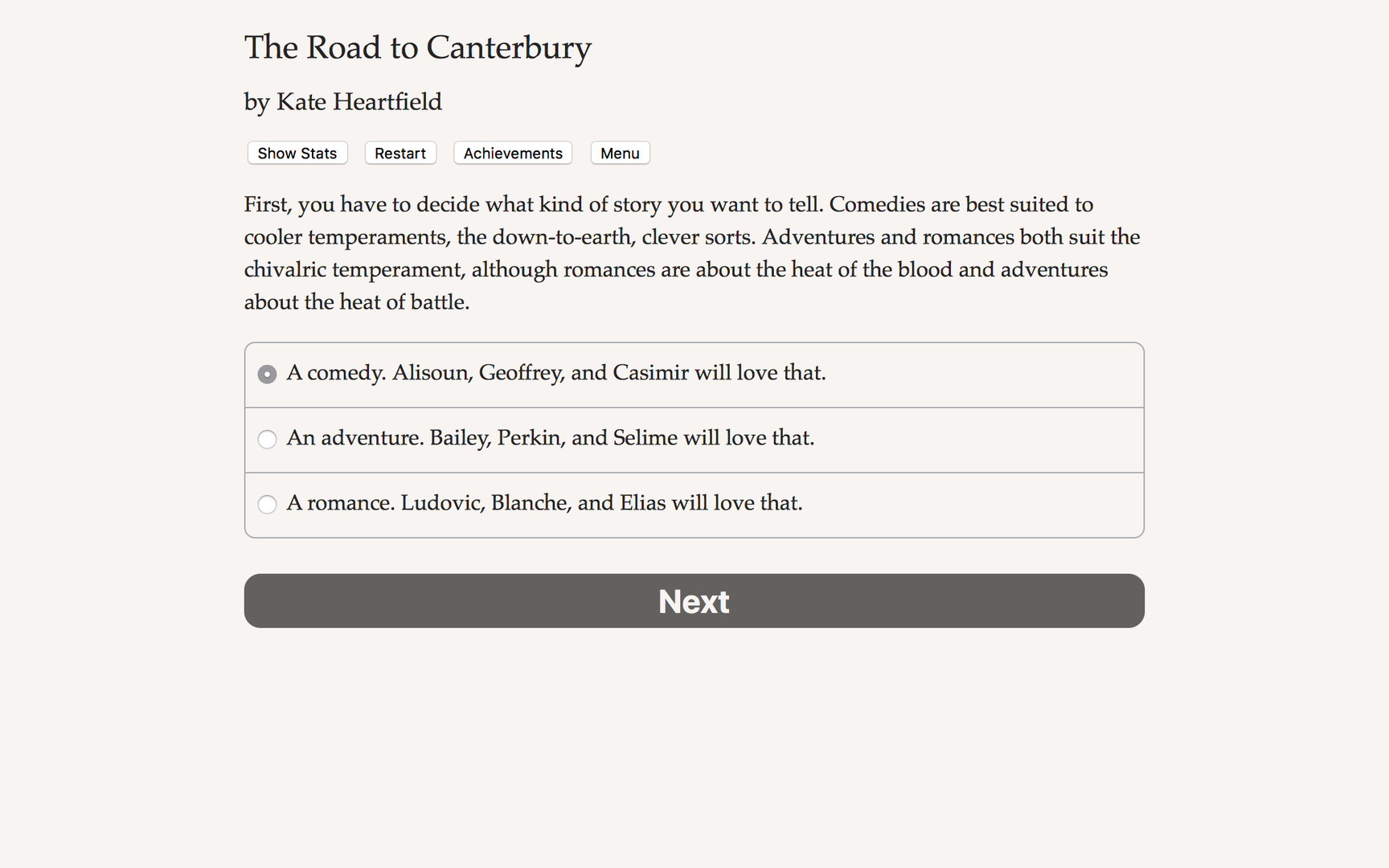 The Road to Canterbury screenshot #5