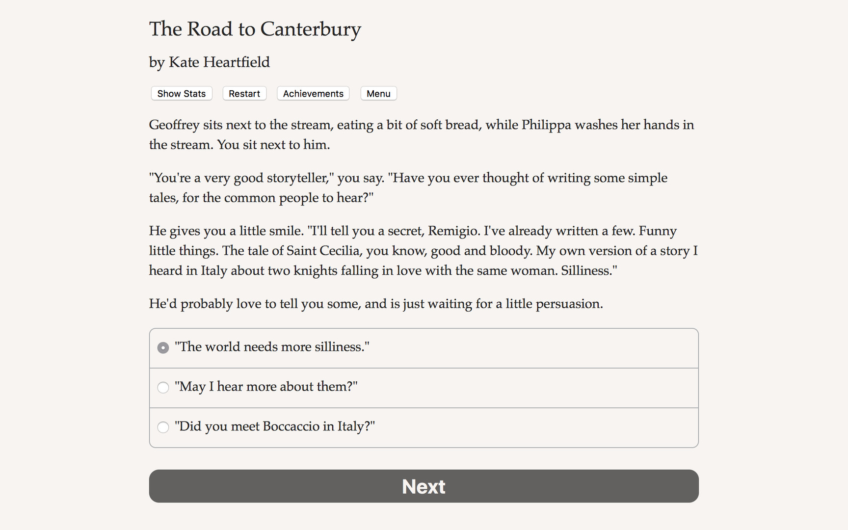 The Road to Canterbury screenshot #4