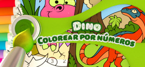 Color by Numbers - Dinosaurs