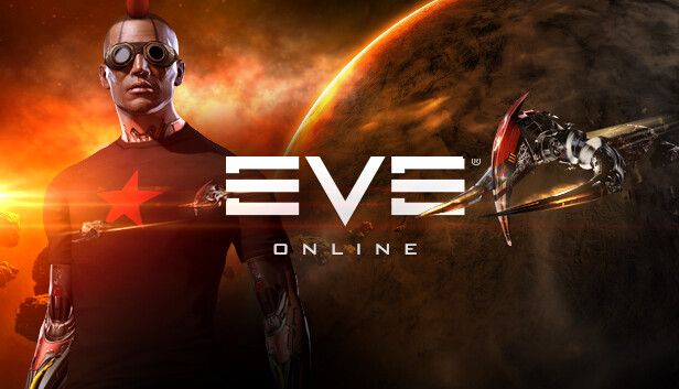 Ilustración oficial de EVE Online utilizada en Steam