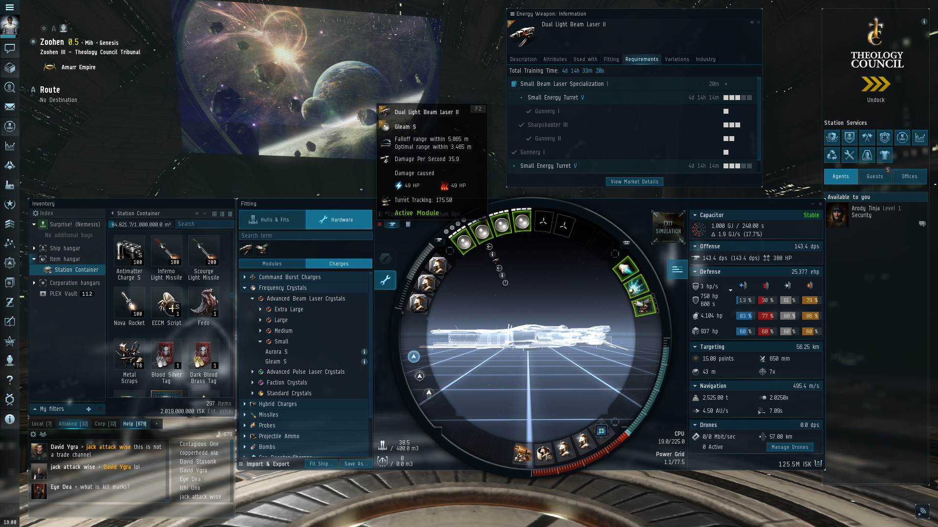 screenshot of EVE Online 12