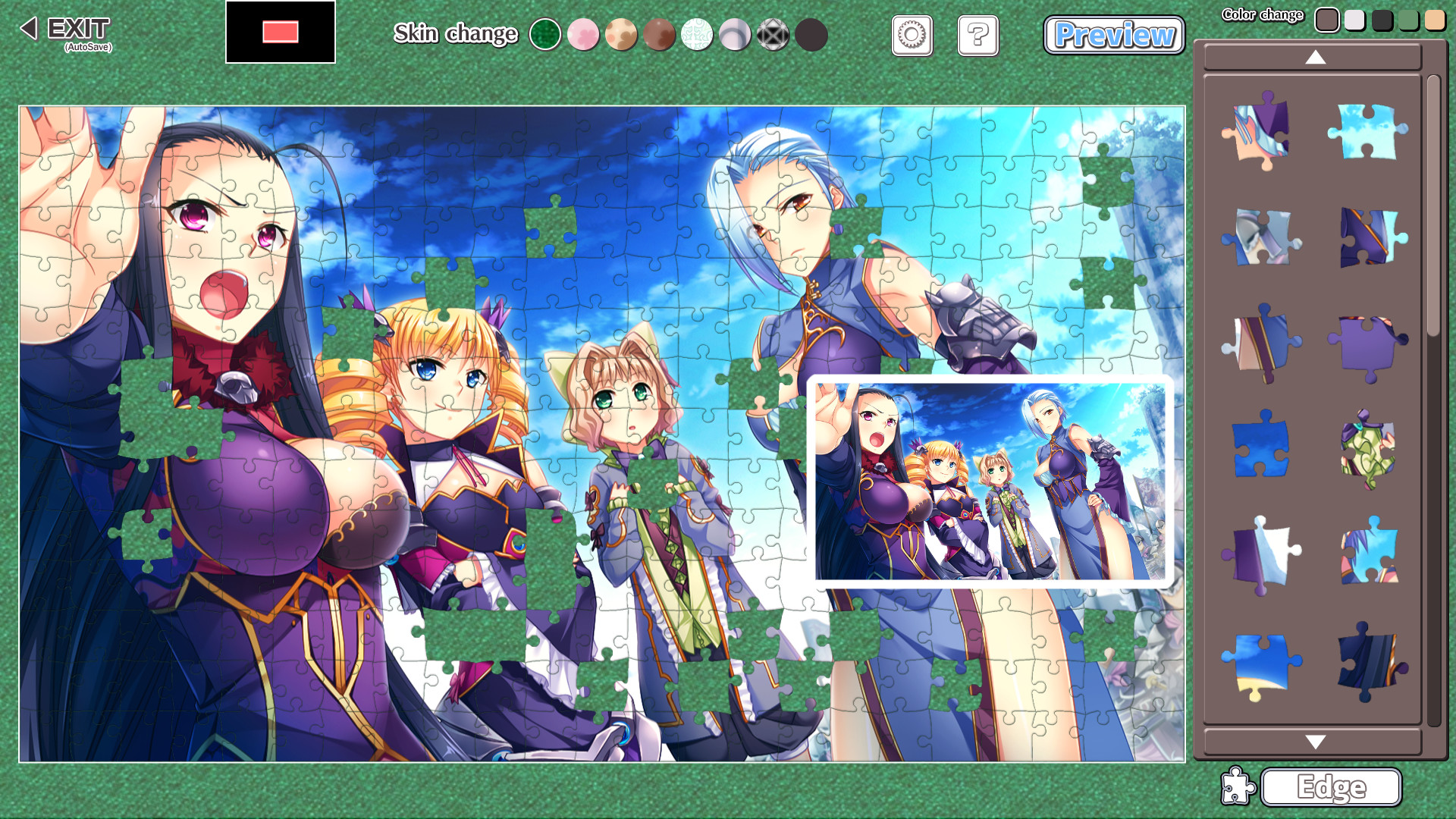 Moe Jigsaw - Shin Koihime†Musou Pack Featured Screenshot #1