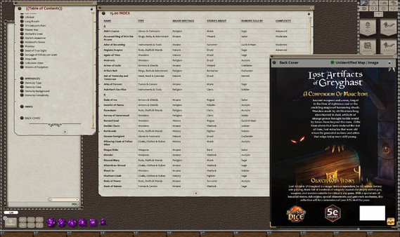 Fantasy Grounds - Lost Artifacts of Greyghast (5E)