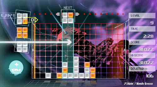 LUMINES REMASTERED video 1