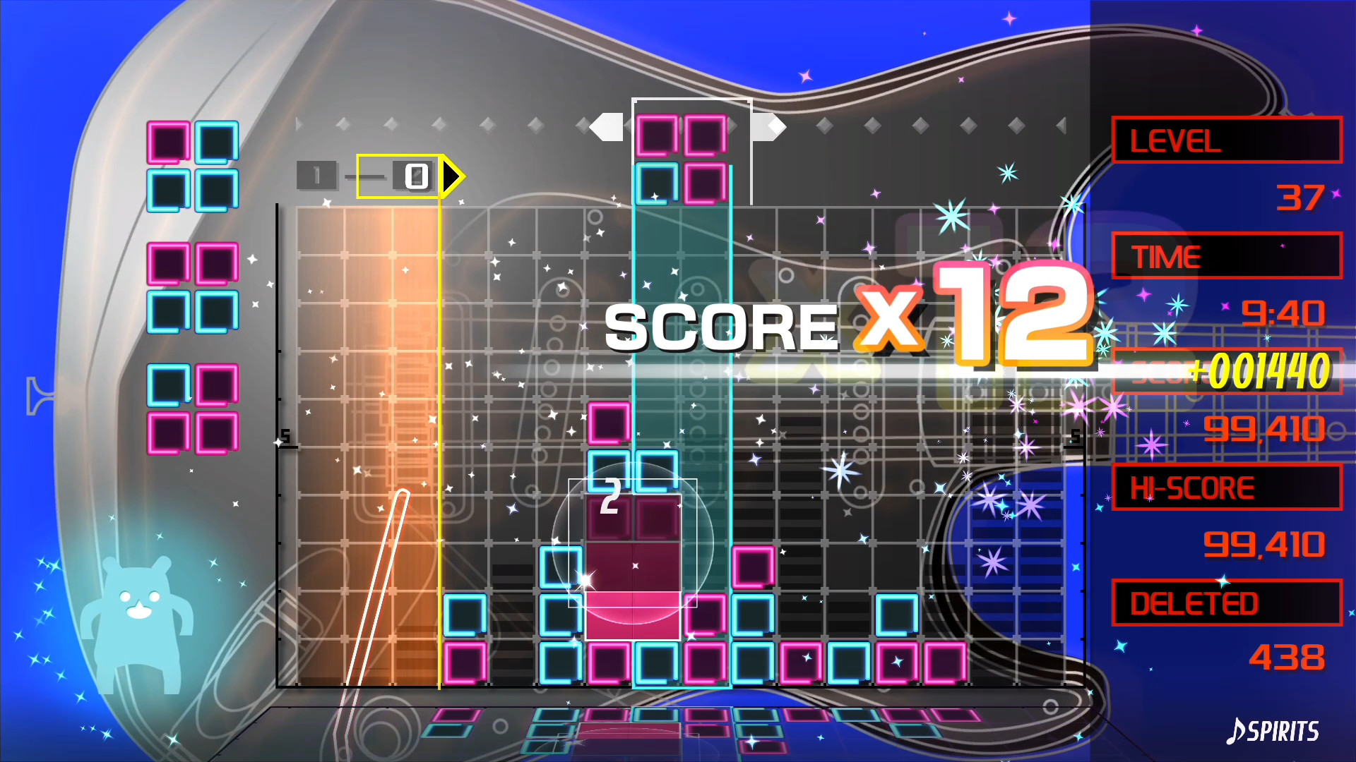 LUMINES REMASTERED 스크린샷 2