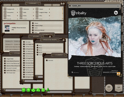 Fantasy Grounds - Three Sorcerous Arts (5E)
