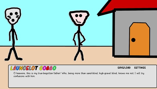 Paper Shakespeare: Stick Merchant of Venice.