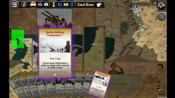 Screenshot z Wars Across The World: Kippur 1973