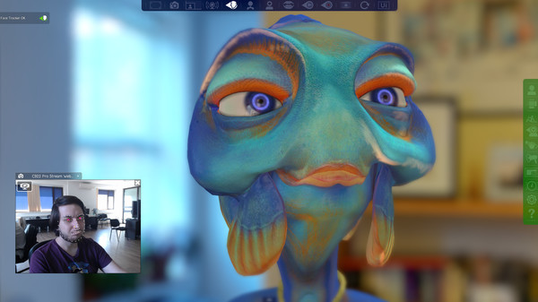 FaceRig Fibbi the Sea Creature Avatar